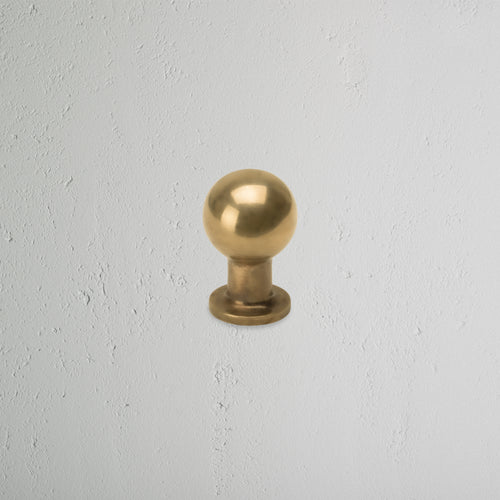 Bayswater Cabinet Knob Small - Antique Brass
