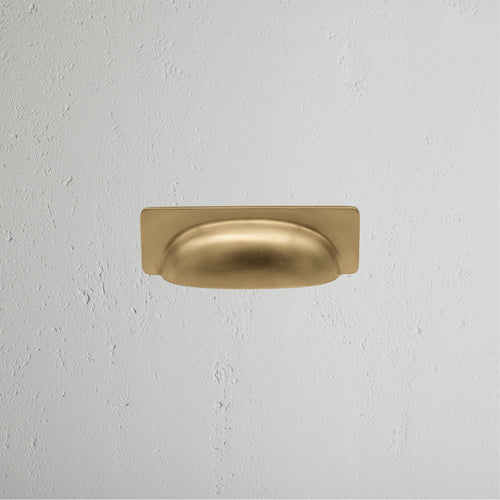 Elm Cup Handle Small - Antique Brass
