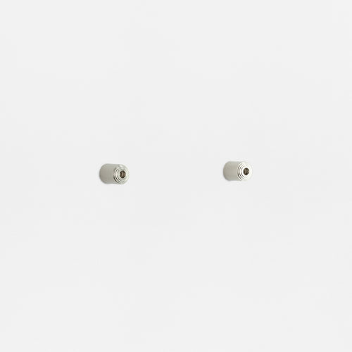 Belmont Sash Window Stop Pair - Polished Nickel